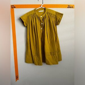 Soor Ploom mustard color dress sz 5 yo